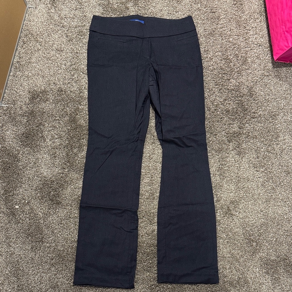 Apt 9 dark grey trouser pants. Size 10
